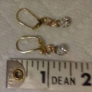 Faceted Glass Earrings